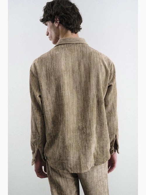 Camicia in velluto relaxed fit giesto - Kiabi Camicia in velluto relaxed fit giesto - Kiabi