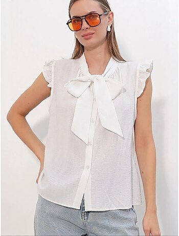 Camicia in viscosa e nylon bdart