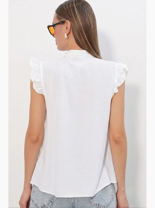 Camicia in viscosa e nylon bdart - Kiabi Camicia in viscosa e nylon bdart - Kiabi