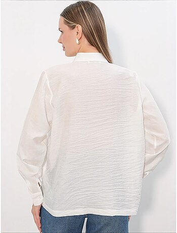 Camicia in viscosa e nylon bdart