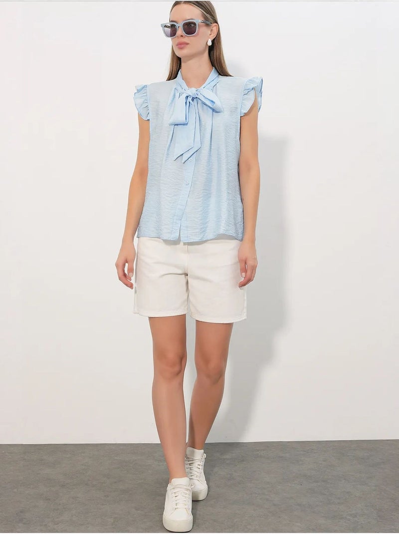 Camicia in viscosa e nylon bdart Blu cielo - Kiabi