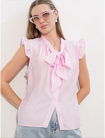 Camicia in viscosa e nylon bdart