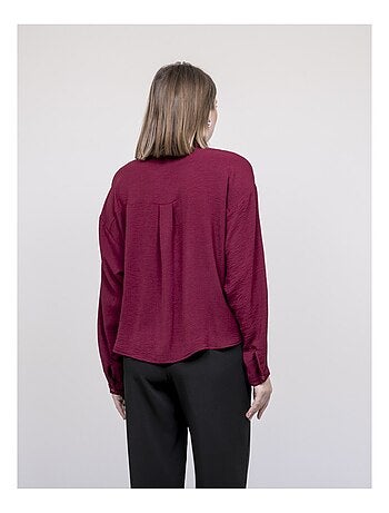 Camicia incrociata davanti in basso ODACRE