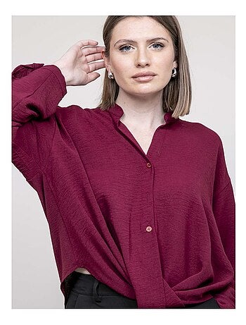 Camicia incrociata davanti in basso ODACRE