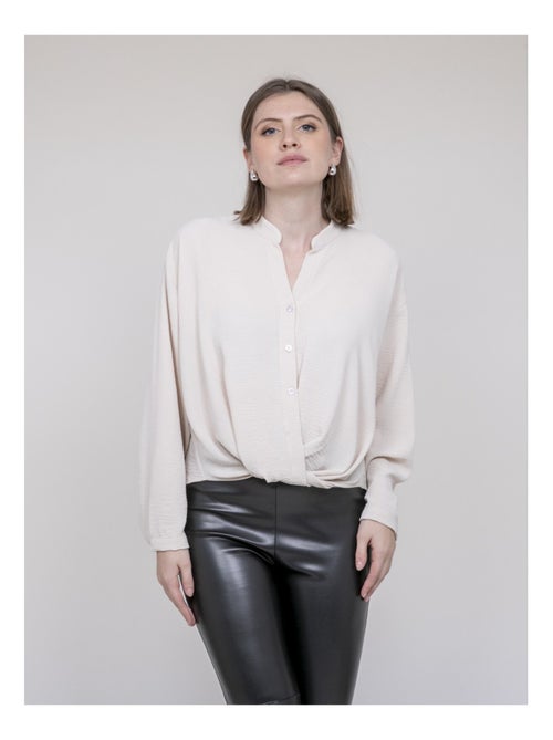 Camicia incrociata davanti in basso ODACRE - Kiabi