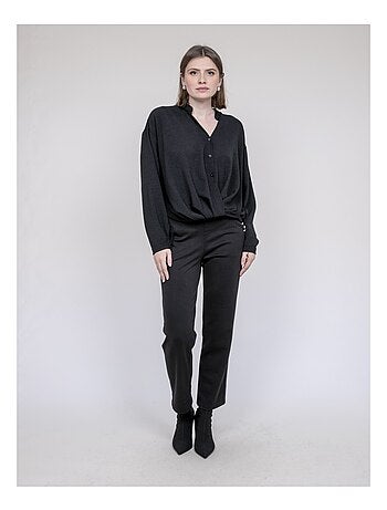 Camicia incrociata davanti in basso ODACRE