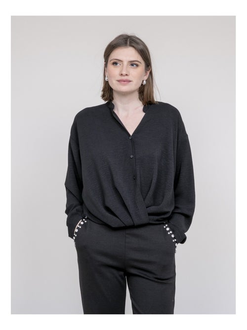 Camicia incrociata davanti in basso ODACRE - Kiabi