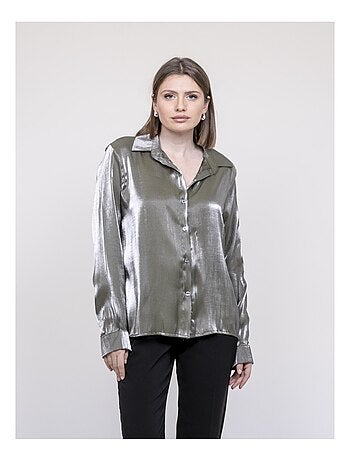Camicia iridescente ORIANA