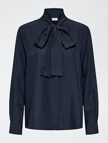 Camicia 'JDY' a maniche lunghe con lavallière