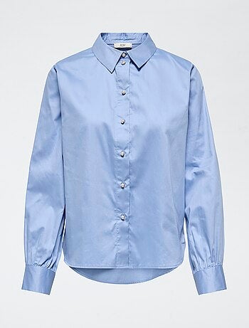 Camicia 'JDY' con perle di madreperla