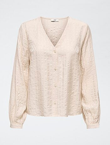 Camicia 'JDY' con scollo a V