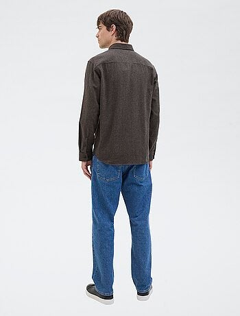 Camicia 'JJrebel' in flanella di cotone