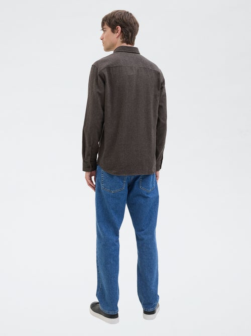 Camicia 'JJrebel' in flanella di cotone - Kiabi