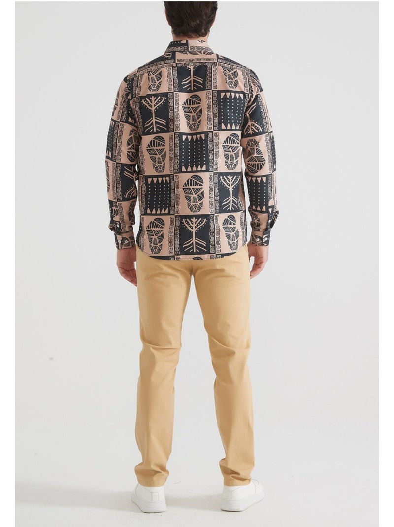 Camicia Kebello Beige - Kiabi