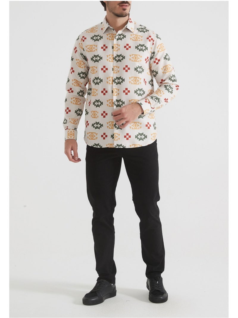 Camicia Kebello Beige - Kiabi