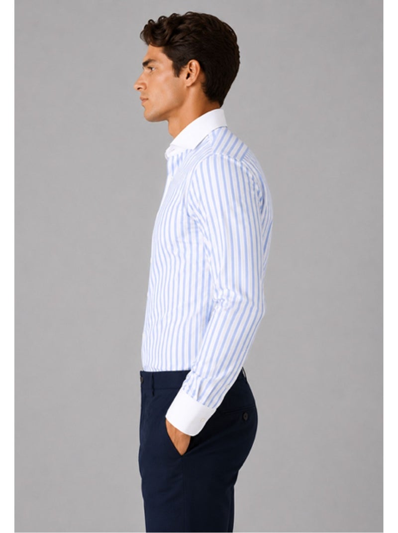 Camicia kebello Blu Bianco Blu - Kiabi