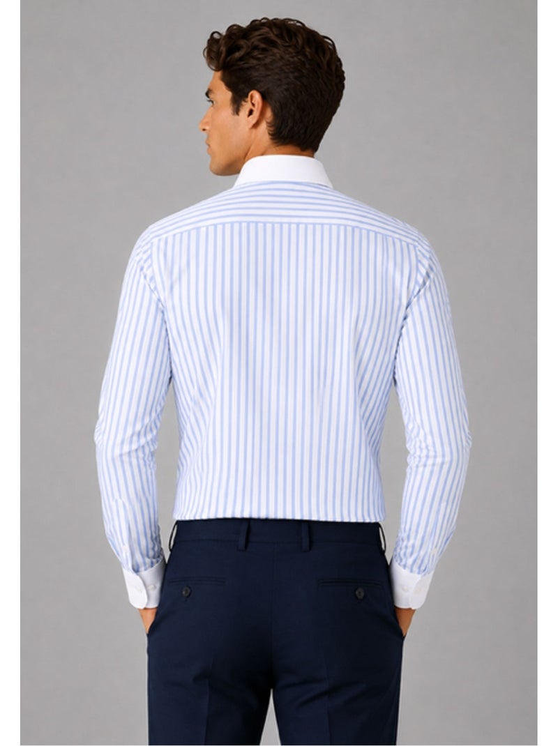 Camicia kebello Blu Bianco Blu - Kiabi