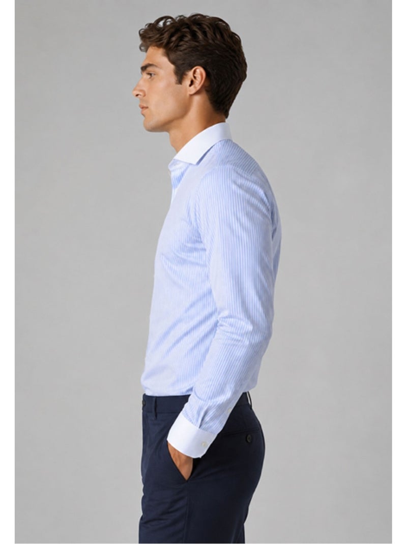Camicia kebello Blu Bianco Blu - Kiabi