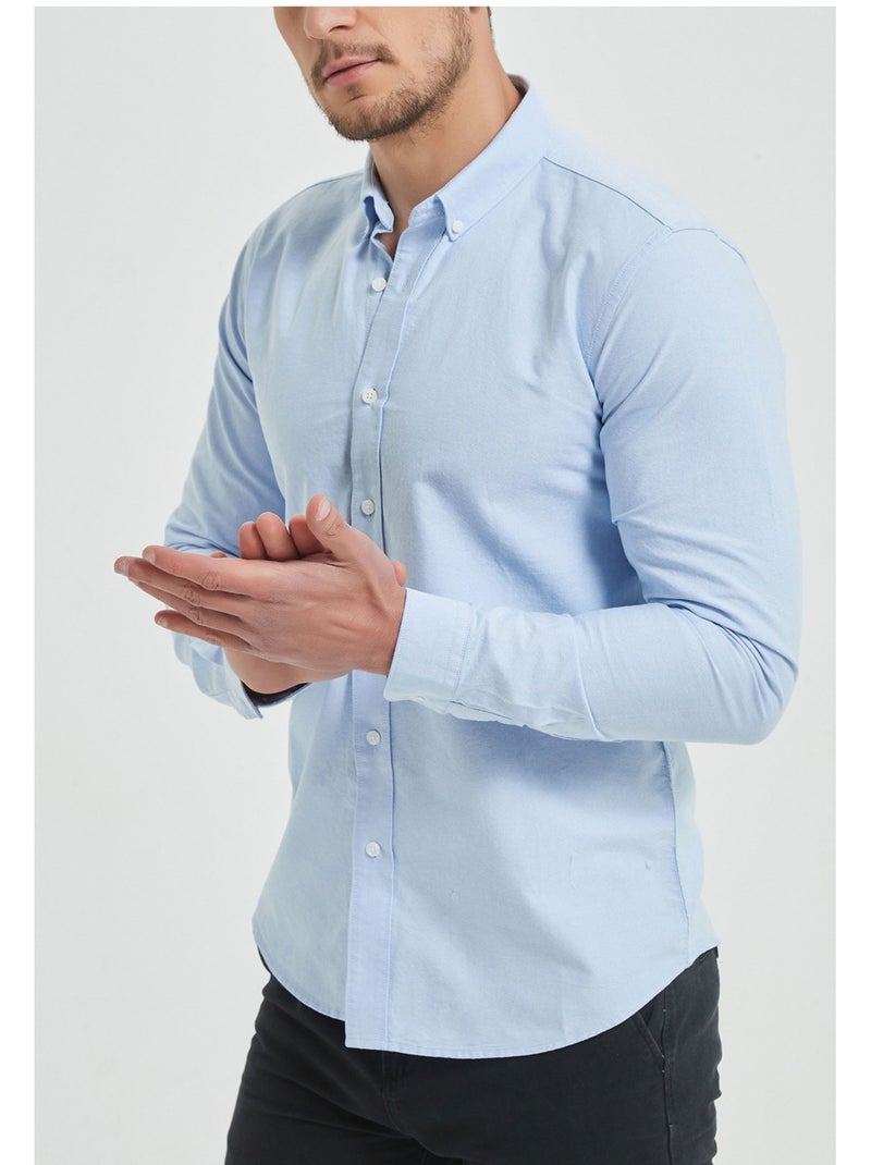 Camicia Kebello Blu cielo - Kiabi