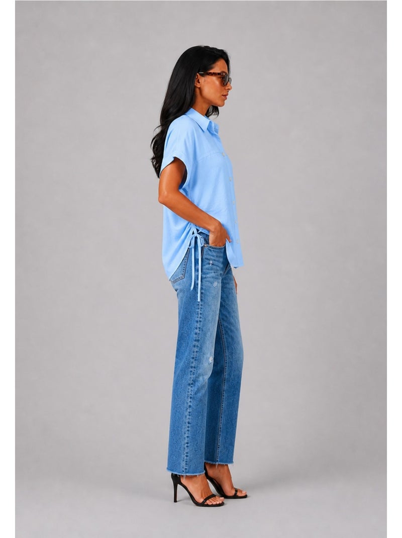 Camicia Kebello Blu cielo - Kiabi
