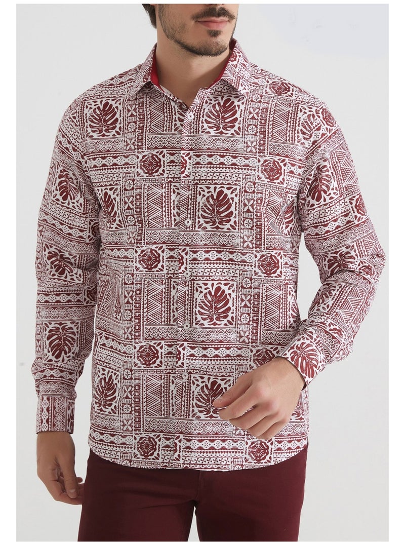 Camicia Kebello Bordeaux - Kiabi