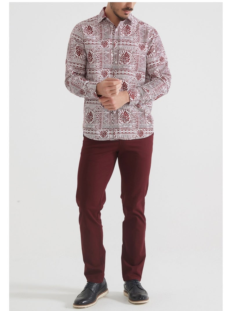 Camicia Kebello Bordeaux - Kiabi