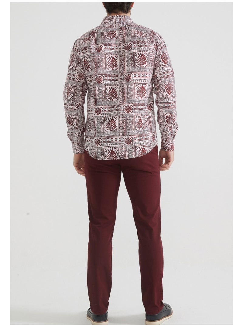 Camicia Kebello Bordeaux - Kiabi