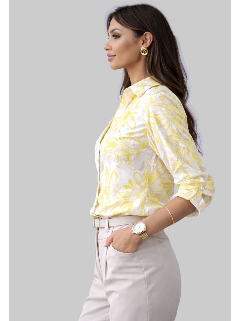 Camicia Kebello Giallo - Kiabi