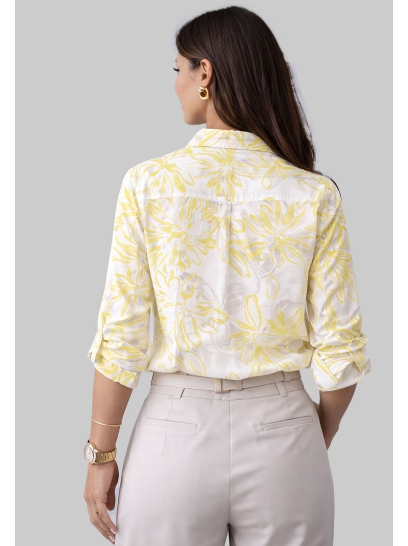 Camicia Kebello Giallo - Kiabi