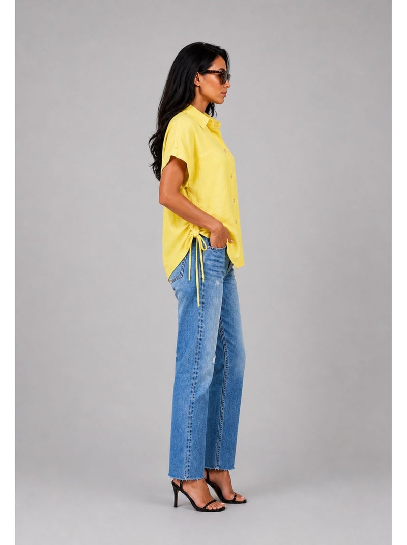 Camicia Kebello Giallo - Kiabi