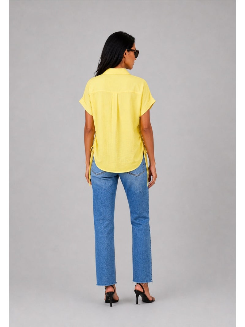Camicia Kebello Giallo - Kiabi