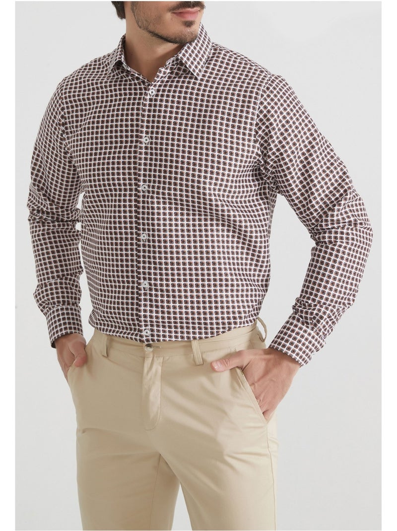 Camicia Kebello Marrone - Kiabi