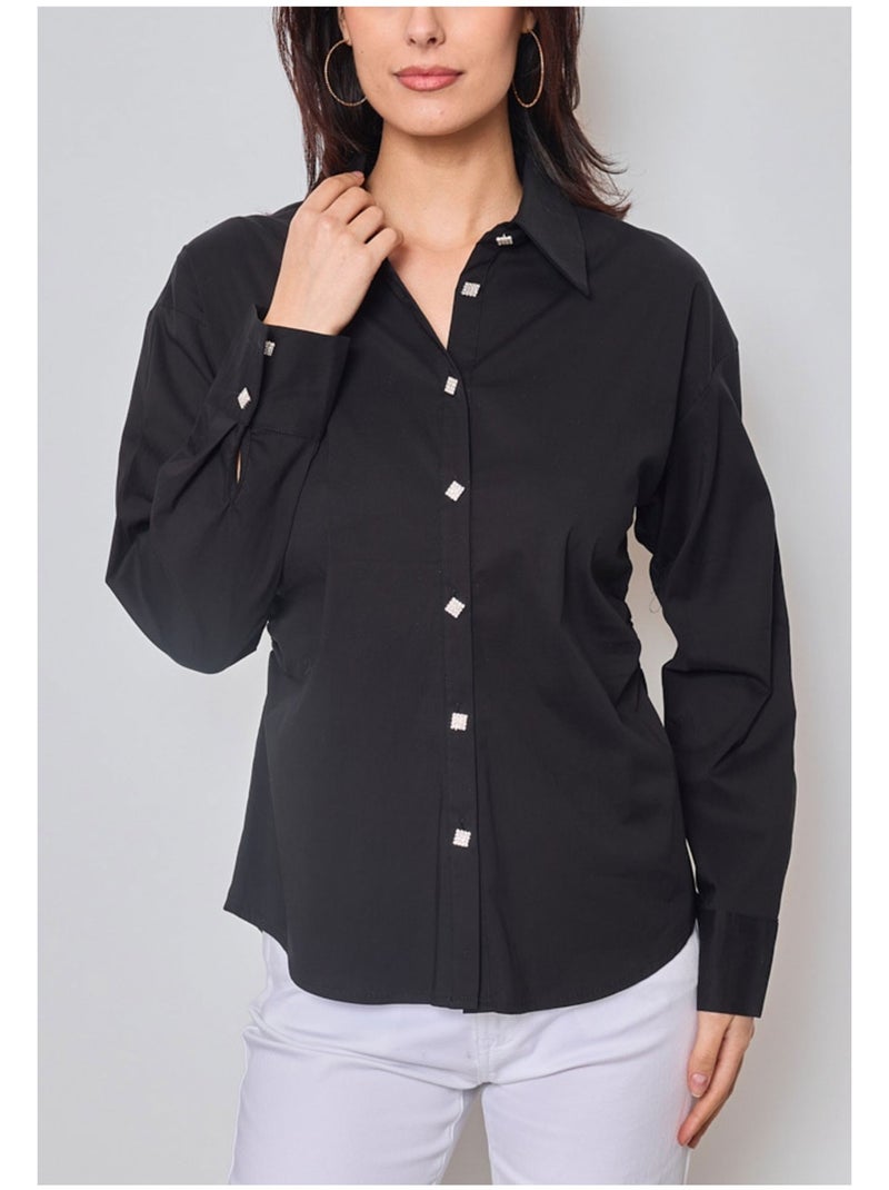 Camicia Kebello Nero Nero - Kiabi