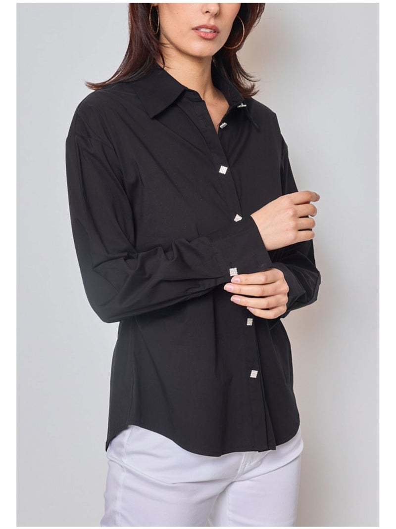 Camicia Kebello Nero Nero - Kiabi