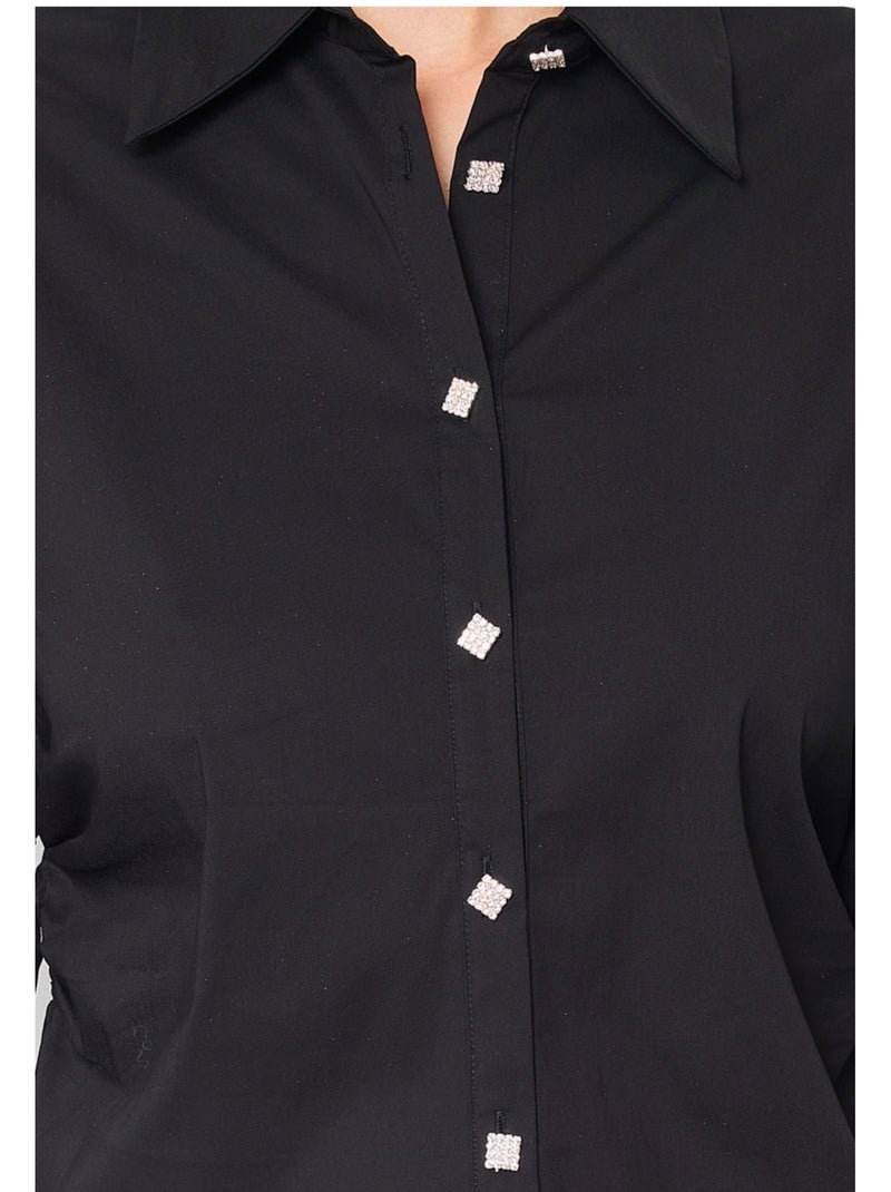 Camicia Kebello Nero Nero - Kiabi