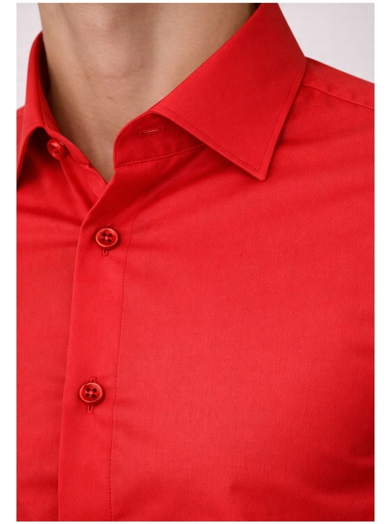 Camicia Kebello Rosso - Kiabi