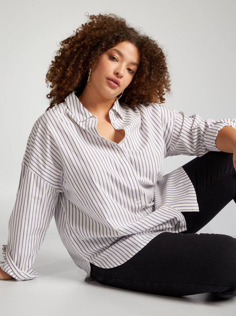 Camicia larga BIANCO - Kiabi