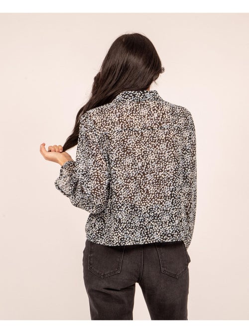 Camicia leggera con stampa FINESS - Kiabi