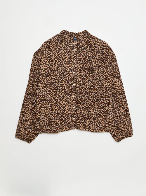 Camicia leopardata - So Easy - Kiabi