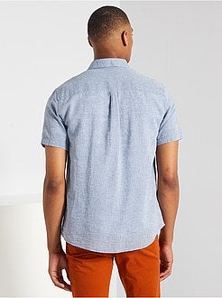 Camicia lino e cotone - Kiabi