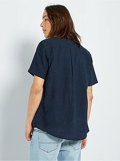 Camicia lino e cotone - Kiabi