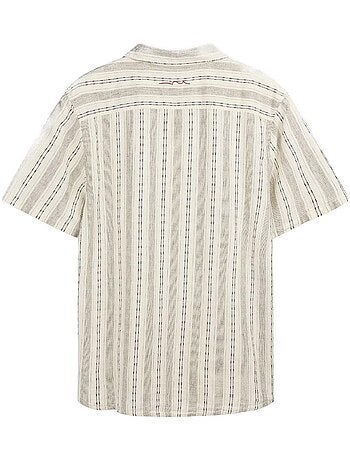 Camicia Lino Uomo Teddy Smith a Righe