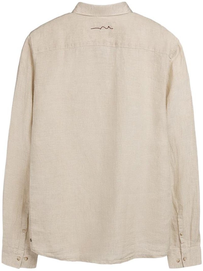 Camicia lino uomo teddy smith Beige - Kiabi