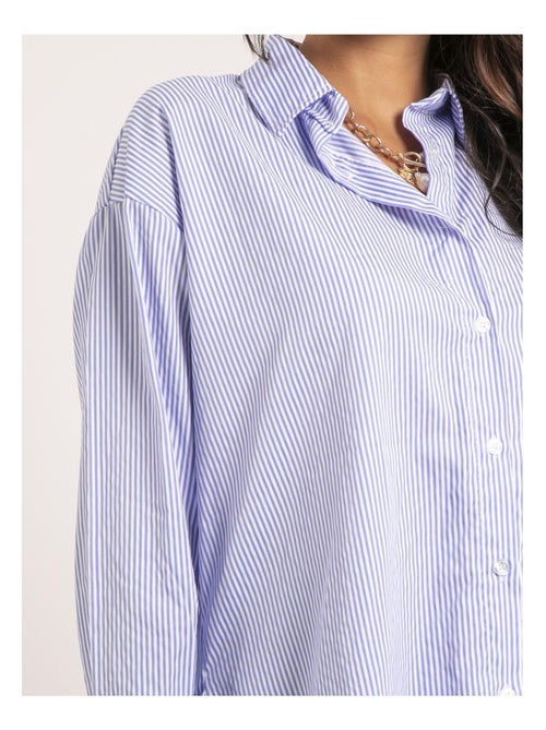 Camicia lunga a righe OLAURE - Kiabi