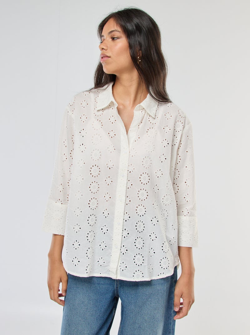 camicia-lunga-con-maniche-3-4-e-ricamo-punto-inglese-jdy-bianco