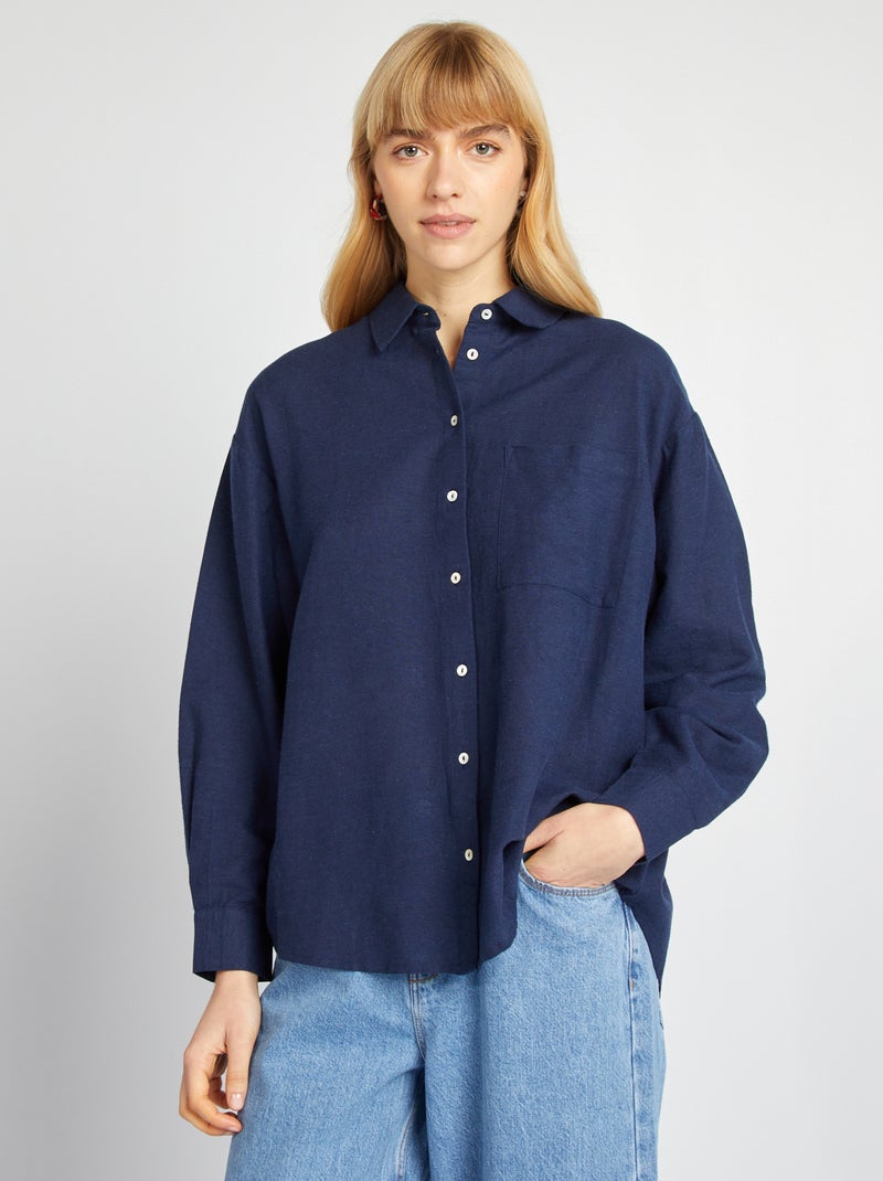 Camicetta Donna In Pelle Con Scollo A V - Maniche Lunghe, Elegante E Sexy - Foto 9