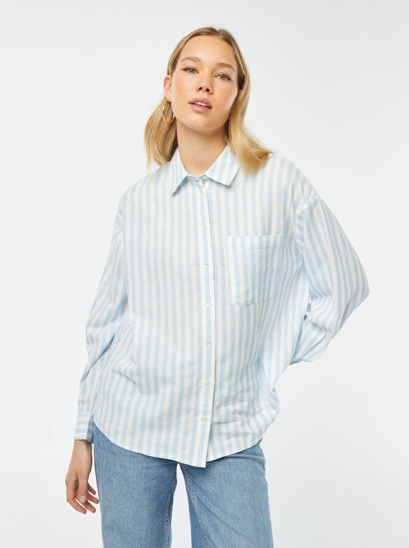 TOM TAILOR Camicia In Flanella Uomo Con Tasca Sul Petto - Modello Casual, Cotone Morbido, Taglie S-3XL - 3