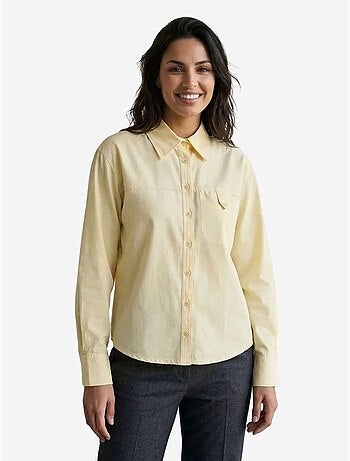 Camicia lunga in cotone testurizzato my fashion