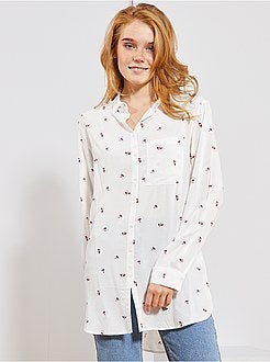 Camicia lunghezza casacca - Kiabi