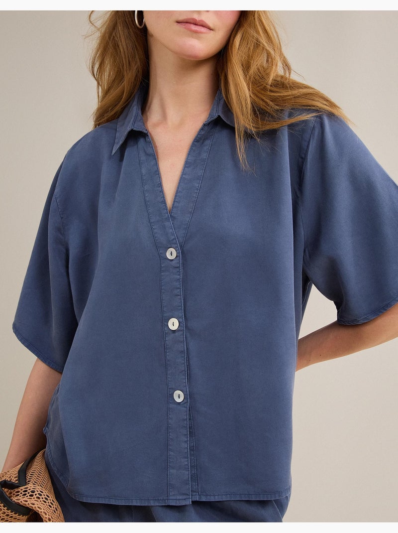 Camicia Lyocell, MO Fashion Blu - Kiabi